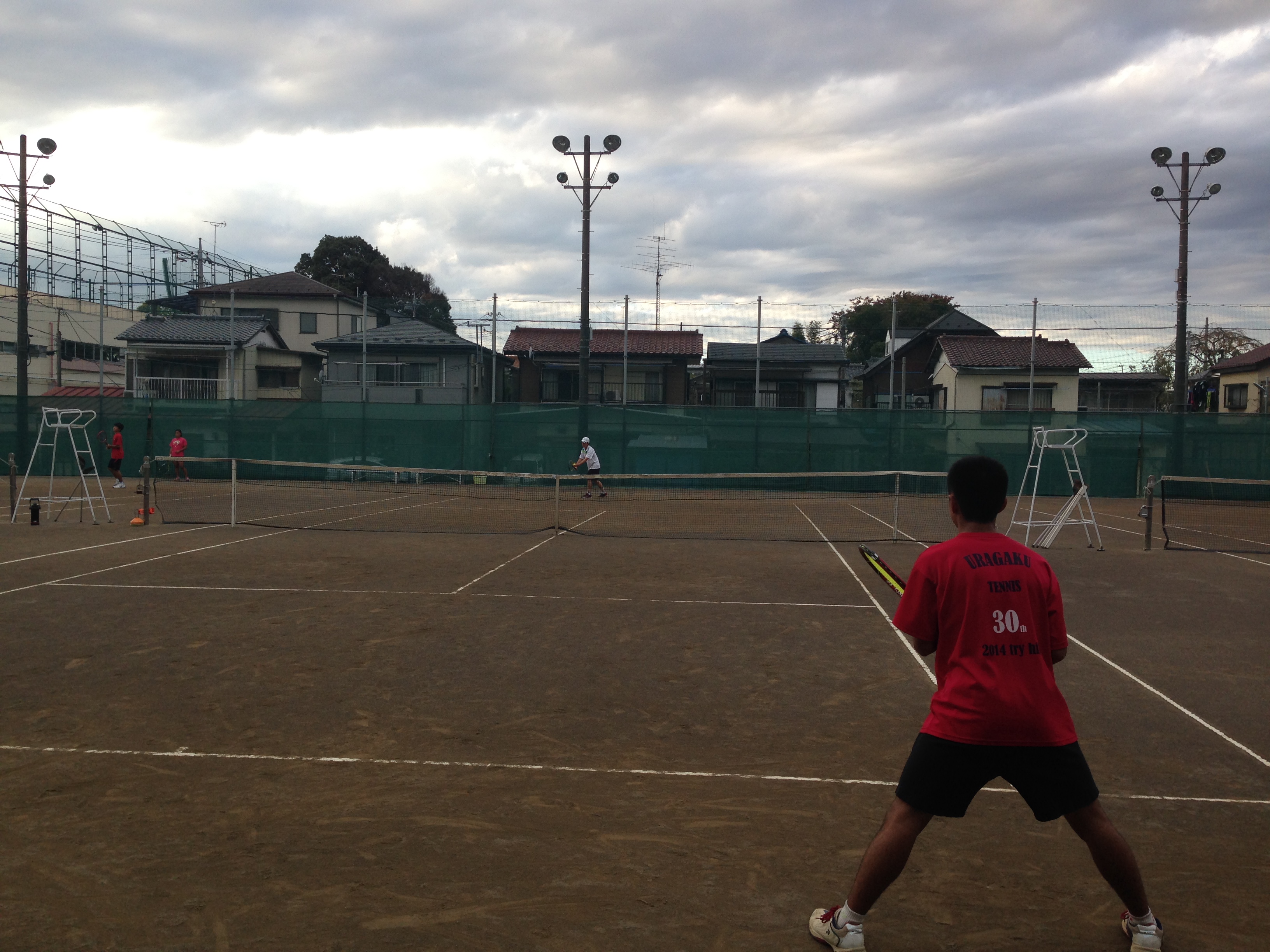 浦和学院高等学校テニス部訪問 川口市立西中学校 硬式テニス活動日誌